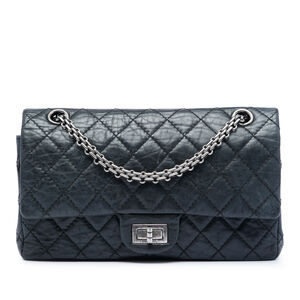 Pre-Loved Chanel Quilted Aged Calfskin Reissue 2.55 Double Flap 225
